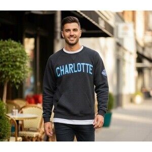 Mitchell & Ness Sweatshirt Vintage Carolina Charlotte All Star Basketball Size L